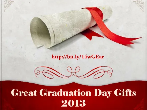 Congratulate The Graduate With Amazing Gifts
