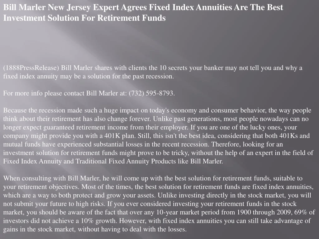 bill marler new jersey expert agrees fixed index