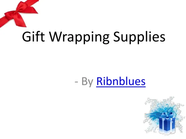 gift wrapping supplies: provide excellent quality wrapper