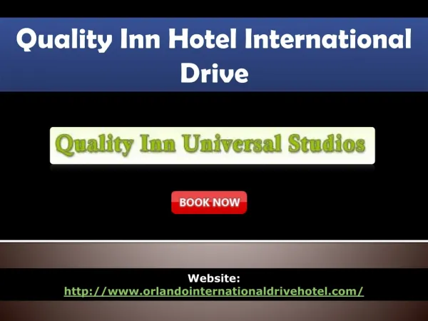 quality inn hotel International Drive