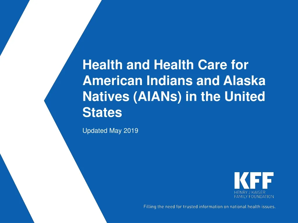 health and health care for american indians and alaska natives aians in the united states