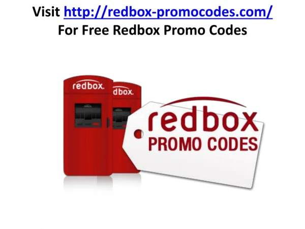 redbox promo codes