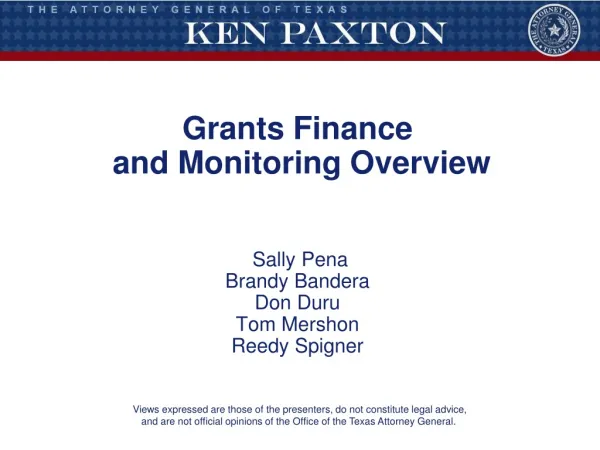 Grants Financial Management