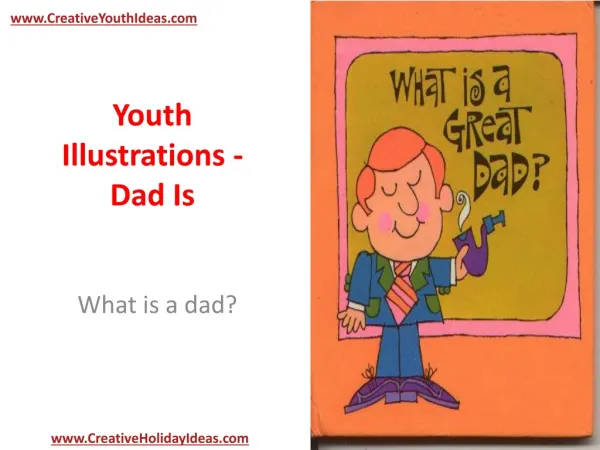 Youth Illustrations - Dad Is