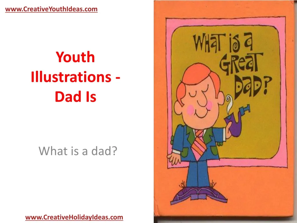 youth illustrations dad is