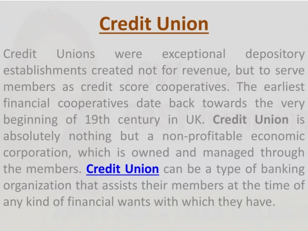 la federal credit union