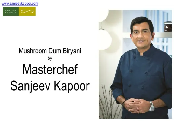 Mushroom-Dum-Biryani Recipe by Master Chef Sanjeev Kapoor