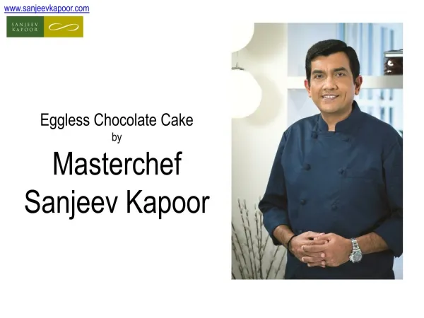 Eggless Chocolate Cake Recipe by Master Chef Sanjeev Kapoor