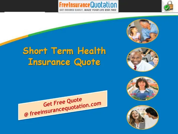 Short Term Health Insurance Quote