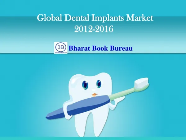 Global Dental Implants Market 2012-2016