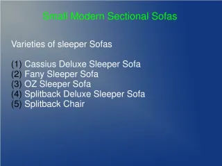 Small Modern Sectional Sofas - slide 1