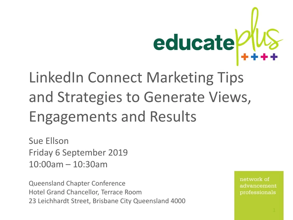 linkedin connect marketing tips and strategies