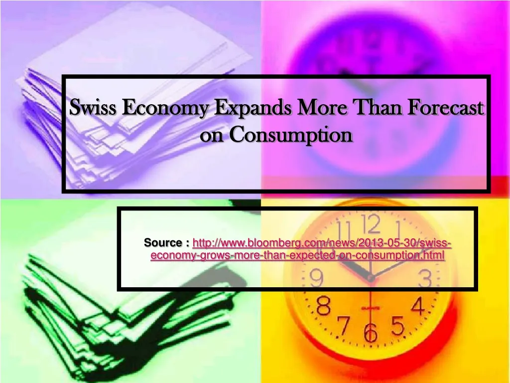 swiss economy expands more than forecast on consumption
