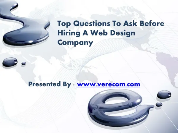 Top Questions To Ask Before Hiring A Web Design Company