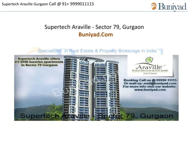 Araville Gurgaon Call us 99990 11115