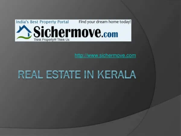 Real Estate Properties in Kerala - Sichermove