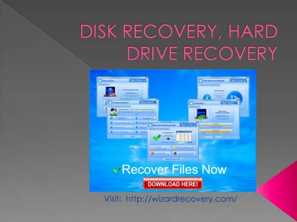 Hard Drive Recovery