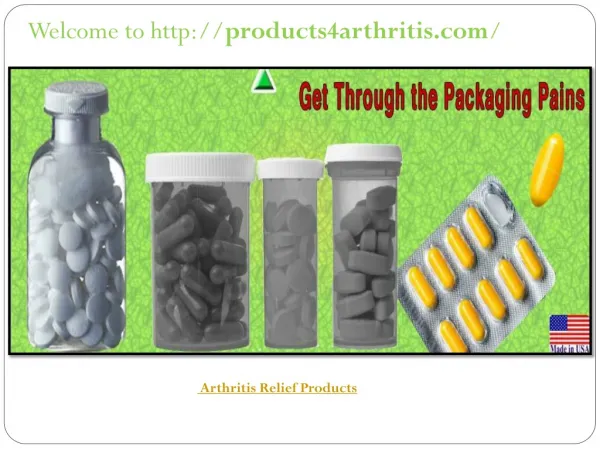 Arthritis Relief Products
