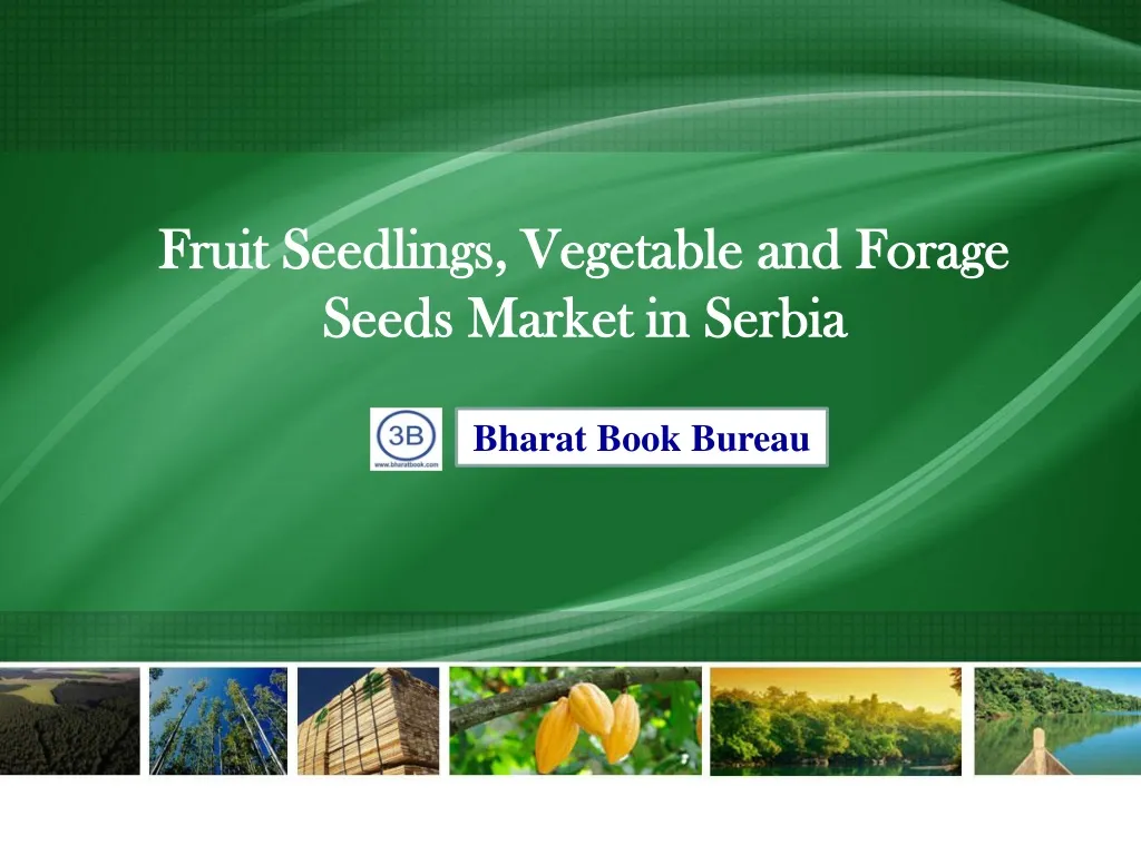 fruit seedlings vegetable and forage seeds market in serbia
