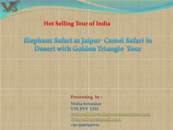 Hot selling tour of India