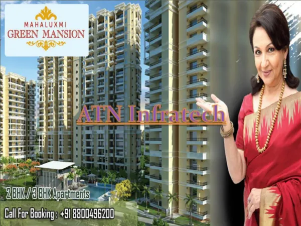 Mahaluxmi Green Mansion presenting Luxurious Homes at Greate