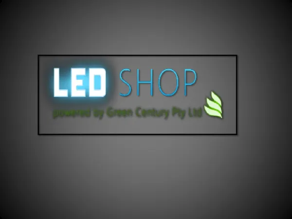 LED Shop Presentation