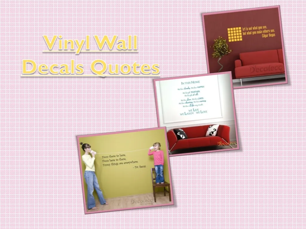 vinyl wall decals quotes