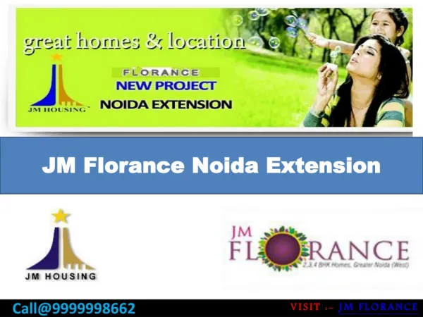 Jm Florance New Residential Project Noida Extension