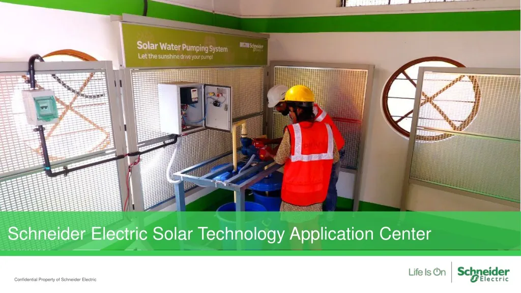 schneider electric solar technology application center