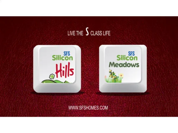 SFS Silicon Hills & Silicon Meadows Flats in Cochin