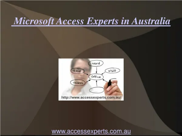 Microsoft Access Experts in Australia