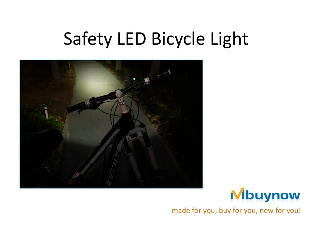 safety led bicycle light