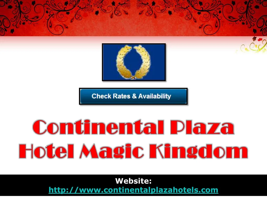 continental plaza hotel magic kingdom