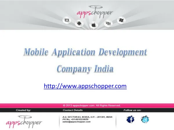 Appschopper - Affordable Mobile App Development Company