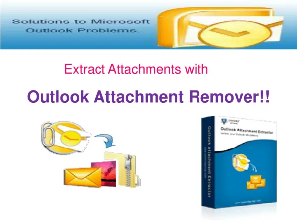 Outlook Attachment Remover Tool