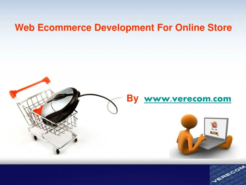 web ecommerce development for online store