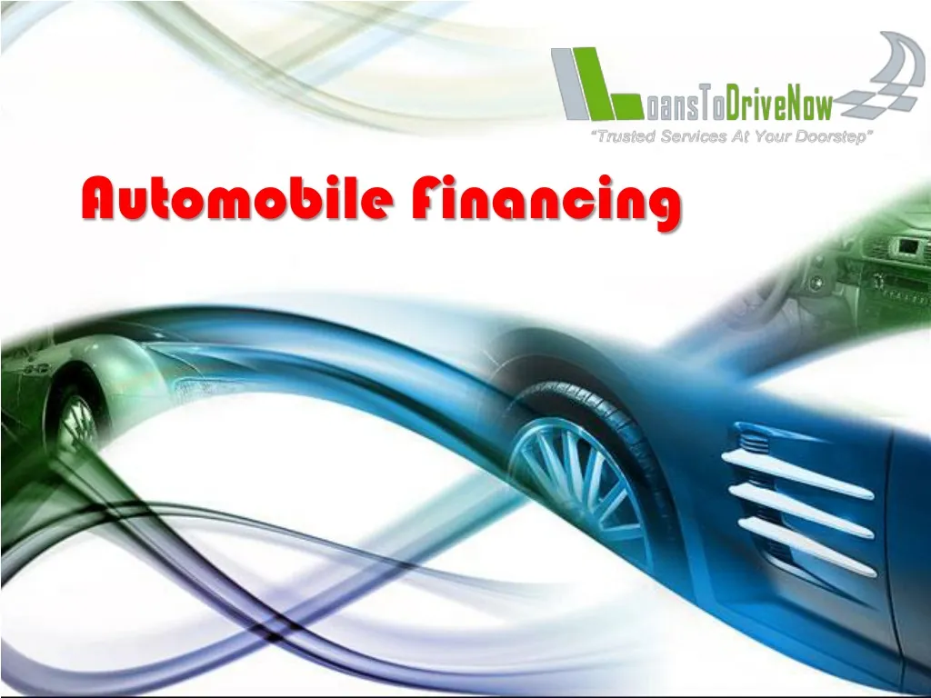 automobile financing