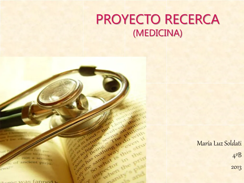 proyecto recerca medicina