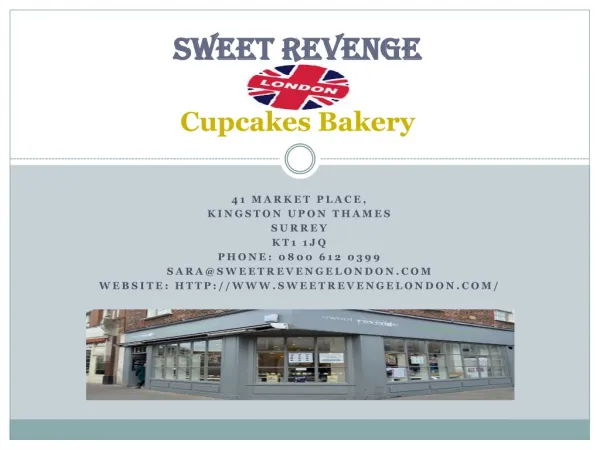 Sweetrevenge - cakes and cupcakes