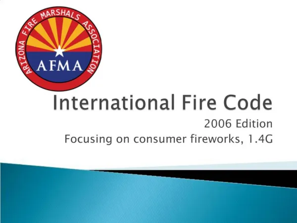 International Fire Code