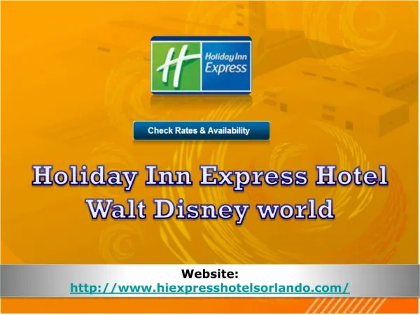 holiday inn express hotel walt disney world