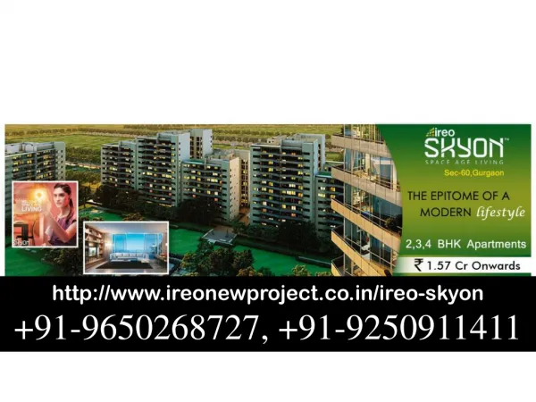Ireo New Projects Call 9650268727