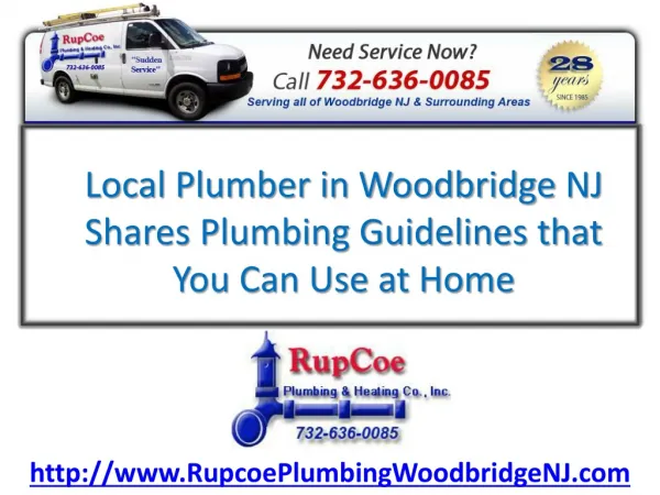 Best Woodbridge NJ Plumbing Tips for Your Home