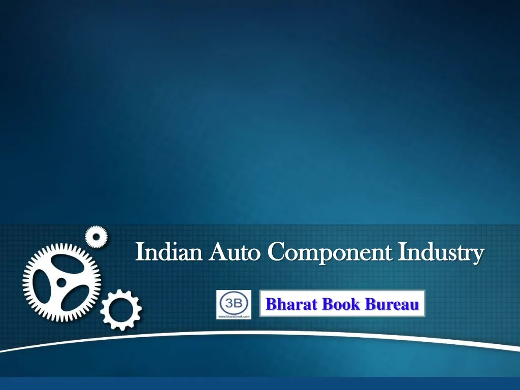 indian auto component industry