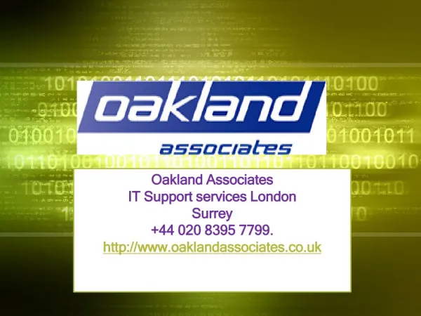 Computer Services London,IT Support services London