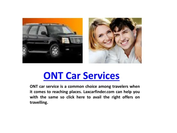 ONT Car Service