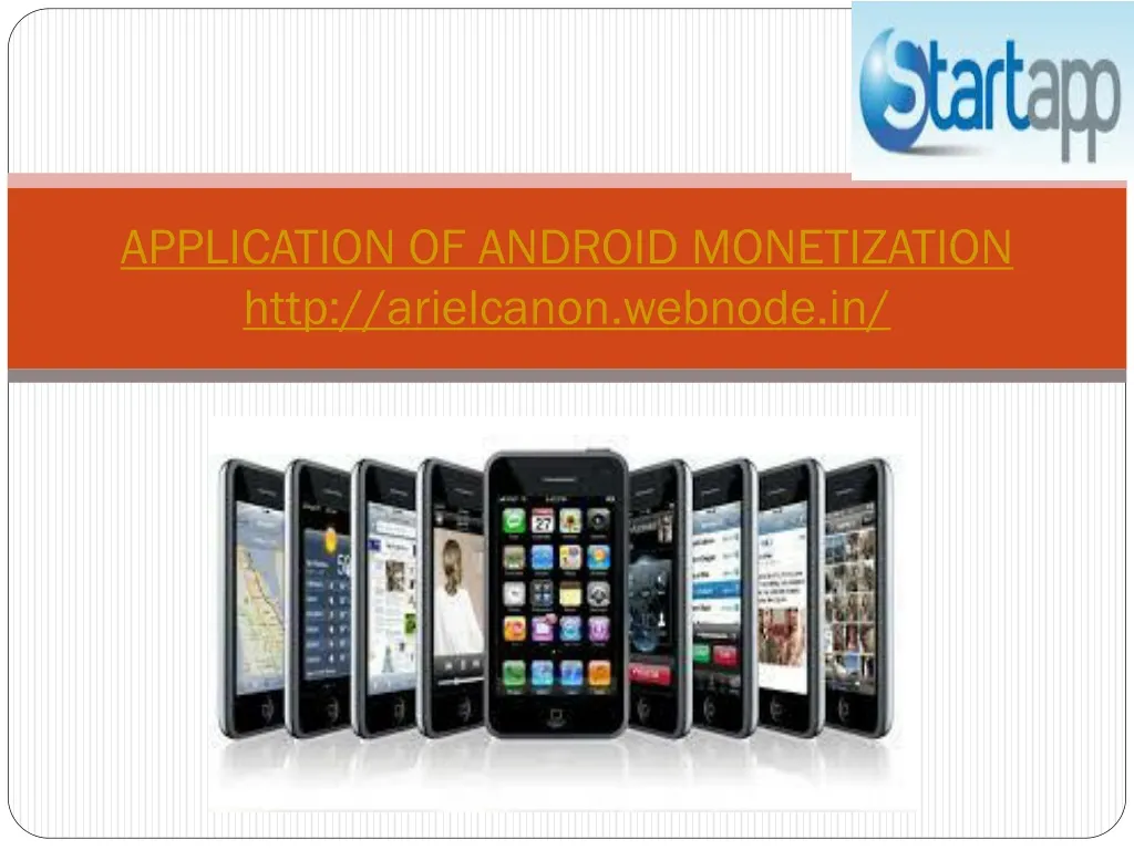 application of android monetization http arielcanon webnode in