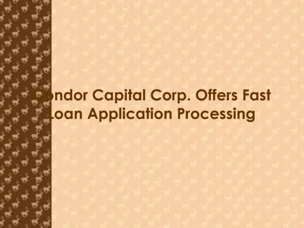 Condor Capital Corp Hauppauge NY | Condor Capital Corp Revie