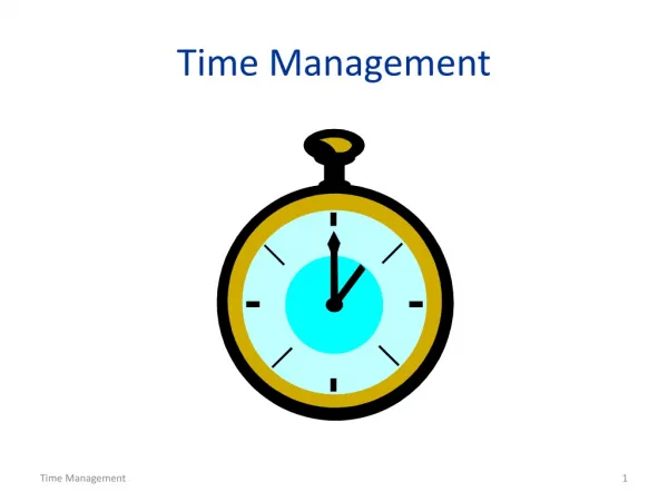 Time Management