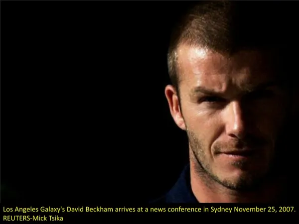David Beckham's career